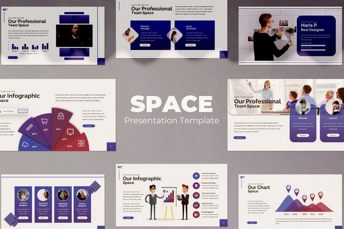 free powerpoint slide templates modern professional