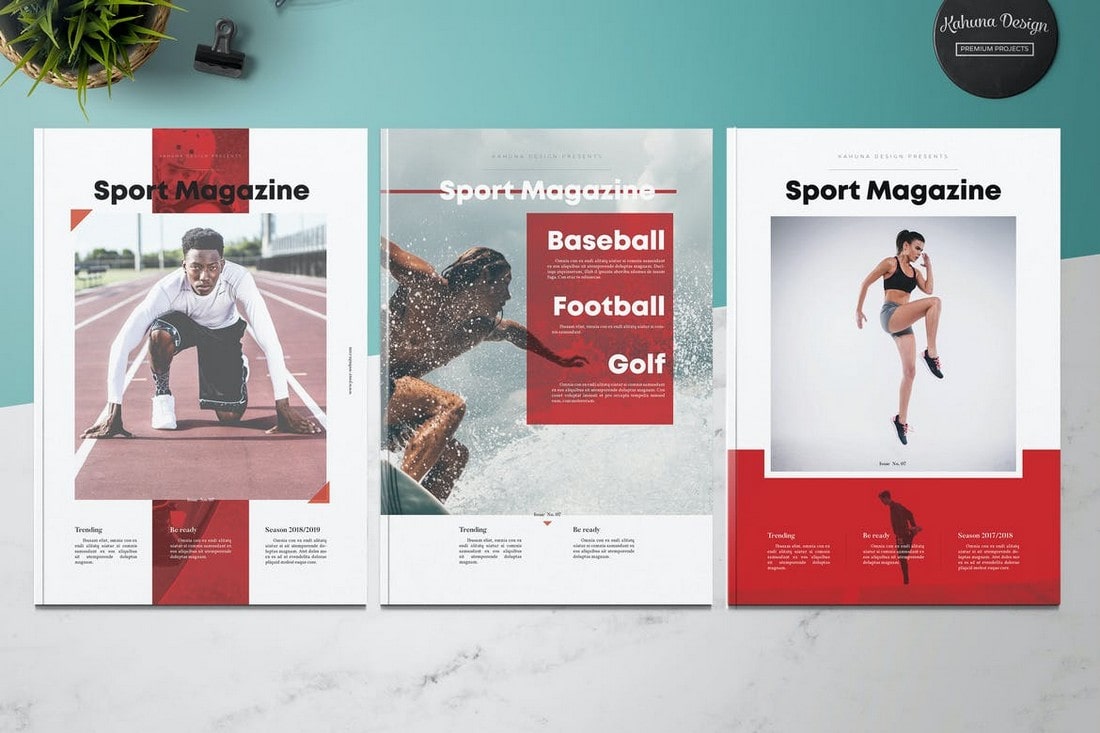 Sports Clothing Catalog Template in InDesign, Word - Download