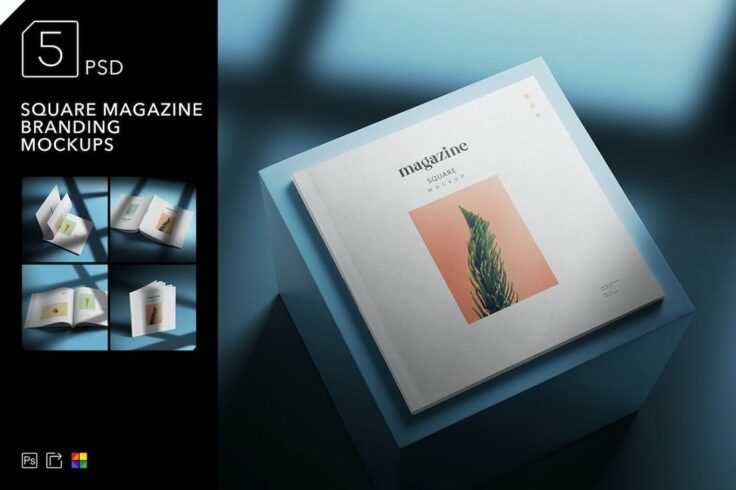 30+ Pro Magazine Mockups (Cover + Spread) – Yes Web Designs