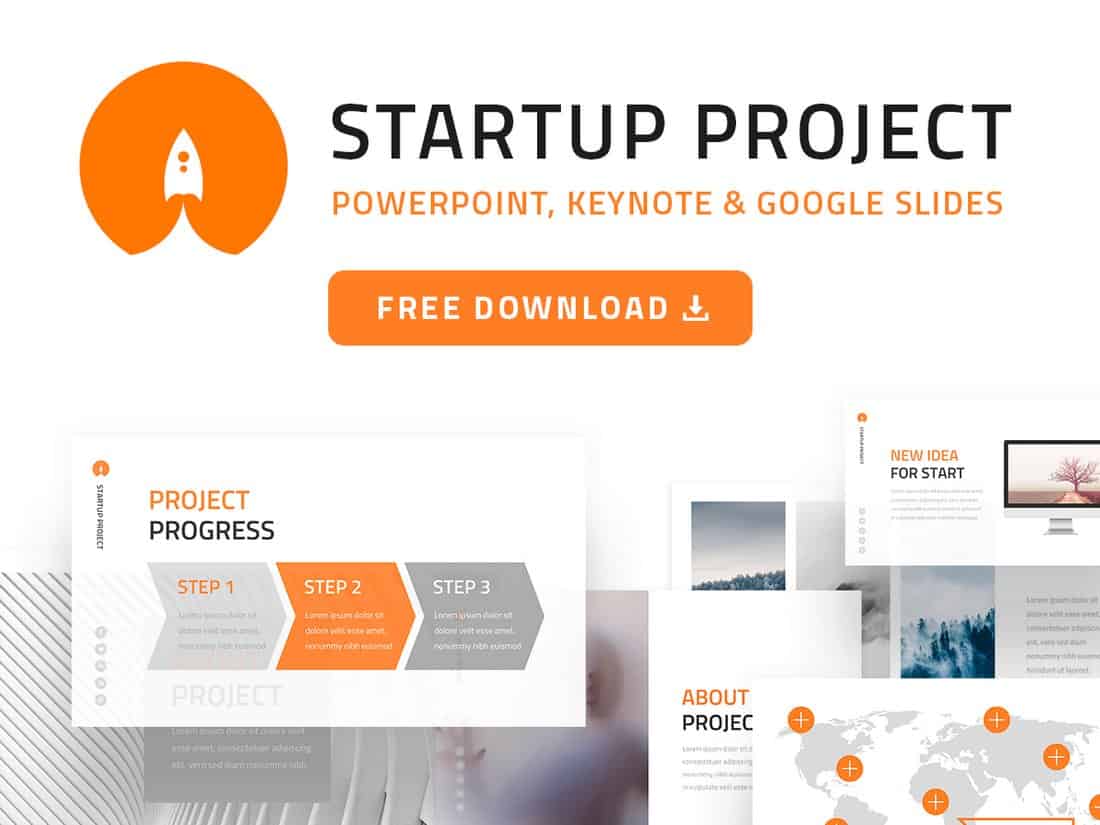 Startup - Free Google Slides Template