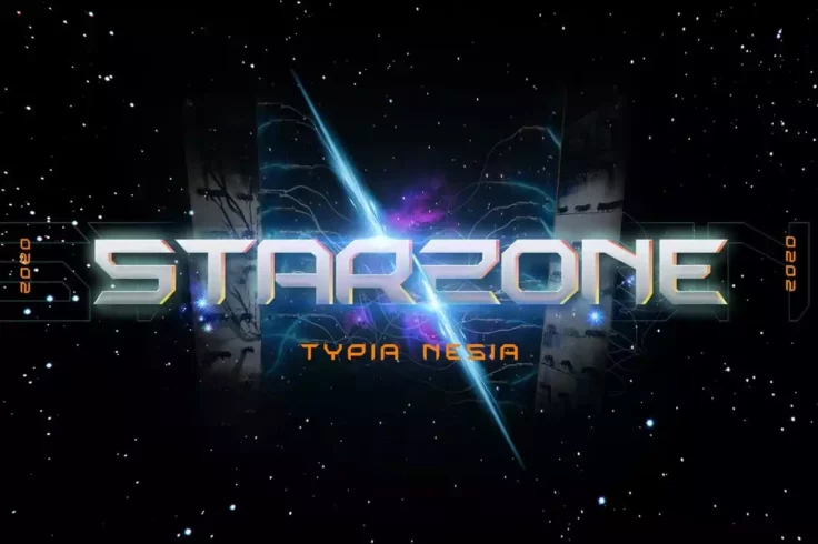 View Information about Starzone SciFi Gaming Font
