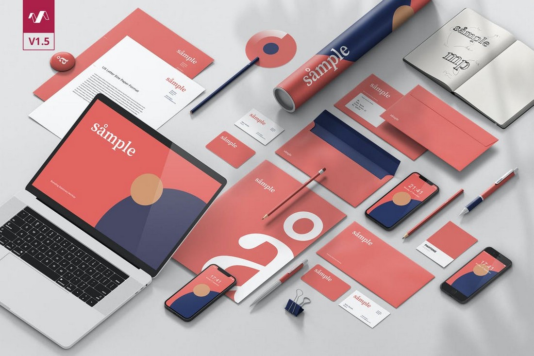 Stationery Branding Mockup Creator