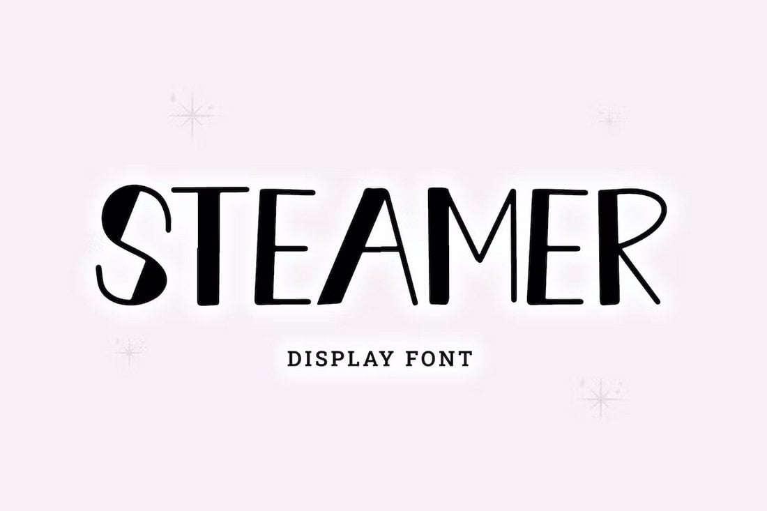Steamer - Creative Minimal Font