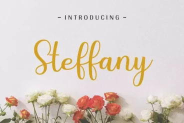 Steffany Stylish Handwriting Font