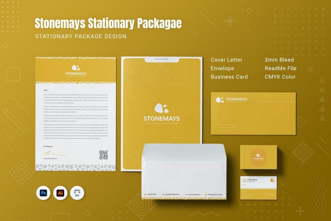 Stonemays - Modern Stationery Templates Kit