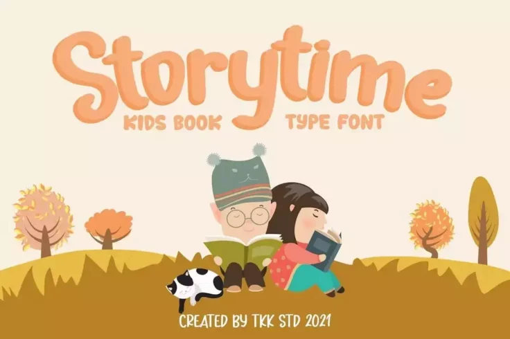 View Information about Storytime Children’s Book Font
