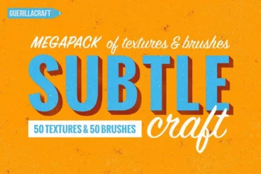 Subtlecraft Textures and 50 Brushes