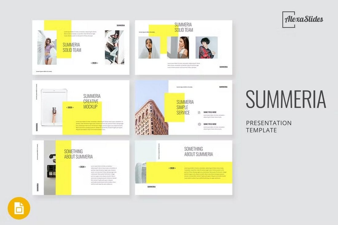 Summeria-Minimal-Google-Slides-Template 20+ Minimalist + Simple Google Slides Themes (Minimal Designs) design tips