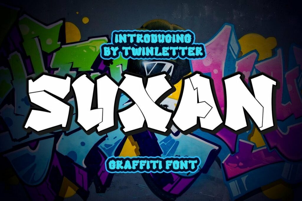 25+ Best Graffiti Fonts (Bubble, Drip, Tag & Cursive Graffiti Styles ...