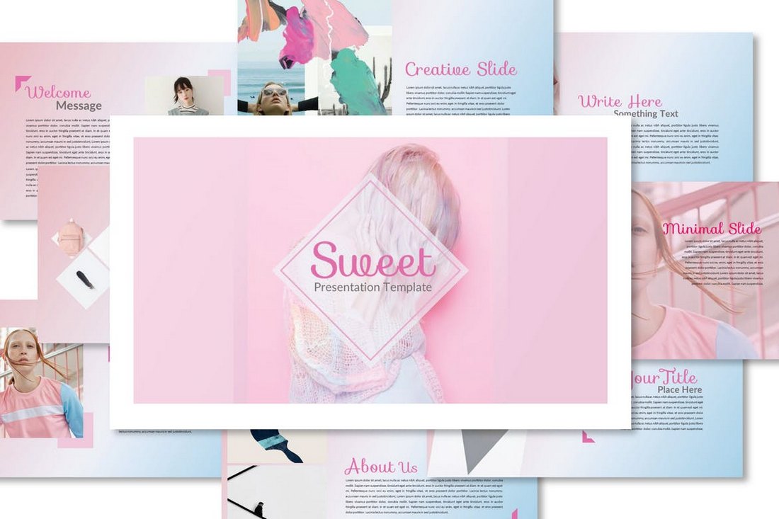 Sweet-Cool-Powerpoint-Template 20+ Best Cool PowerPoint Templates design tips 