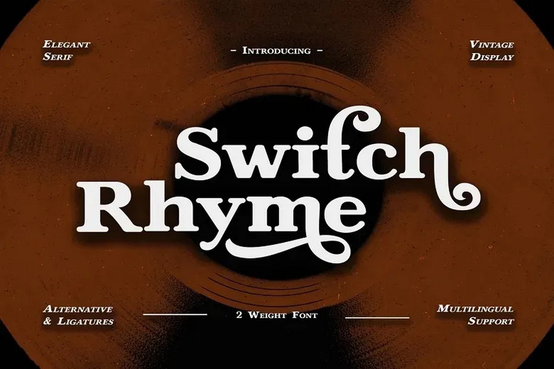 Switch Rhyme - Free Old Fashioned Font
