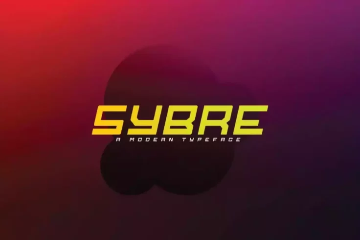 View Information about Sybre Modern Cyberpunk Font