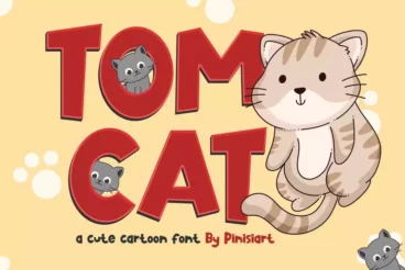 TOMCAT Cartoon Font