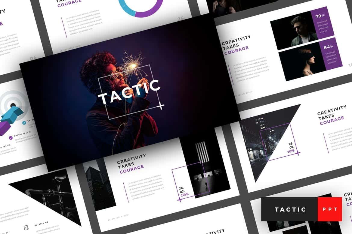 Tactic - Creative PowerPoint Template