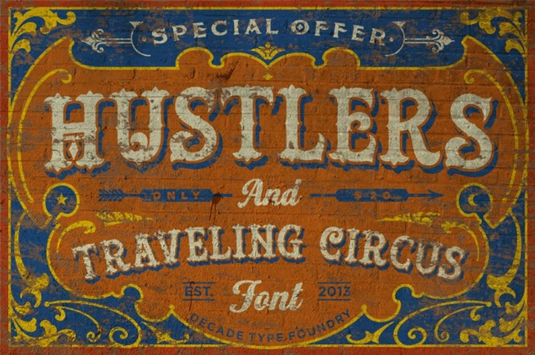 Tattoo Shop - Free Vintage Carnival Font
