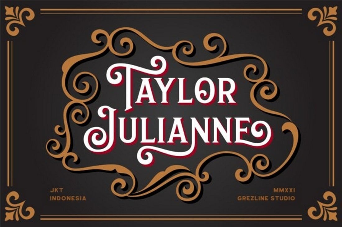 Taylor Julianne - Free Whimsical Font