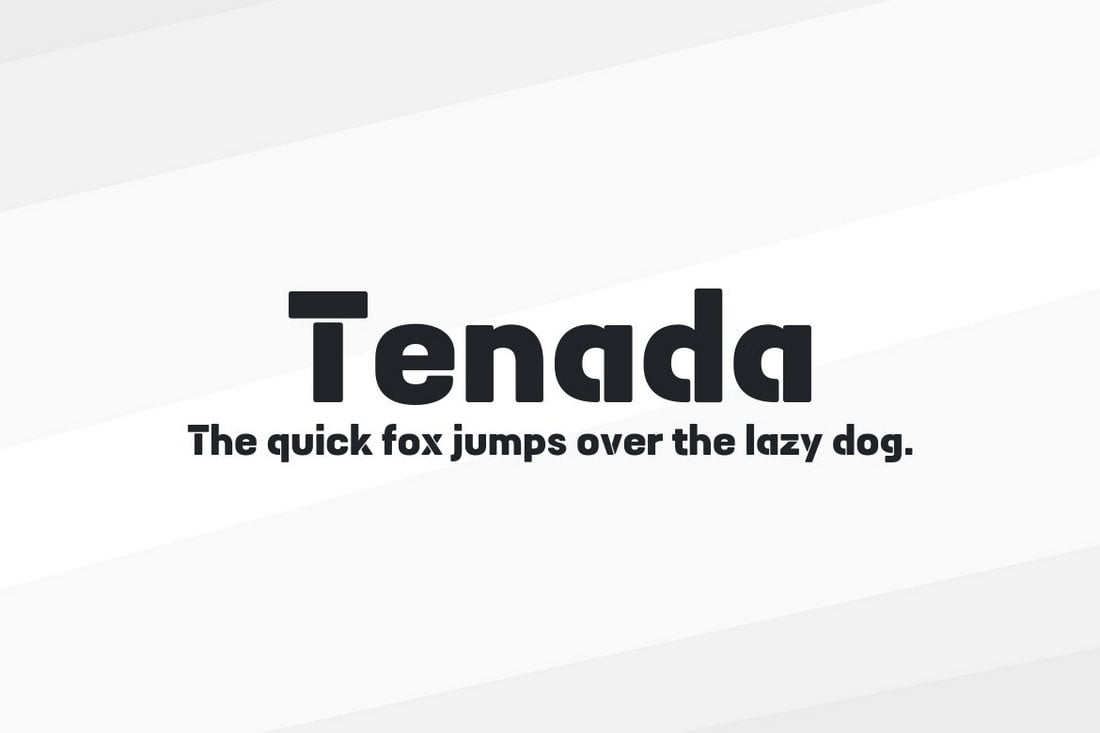 Tenada - Free Korean Font