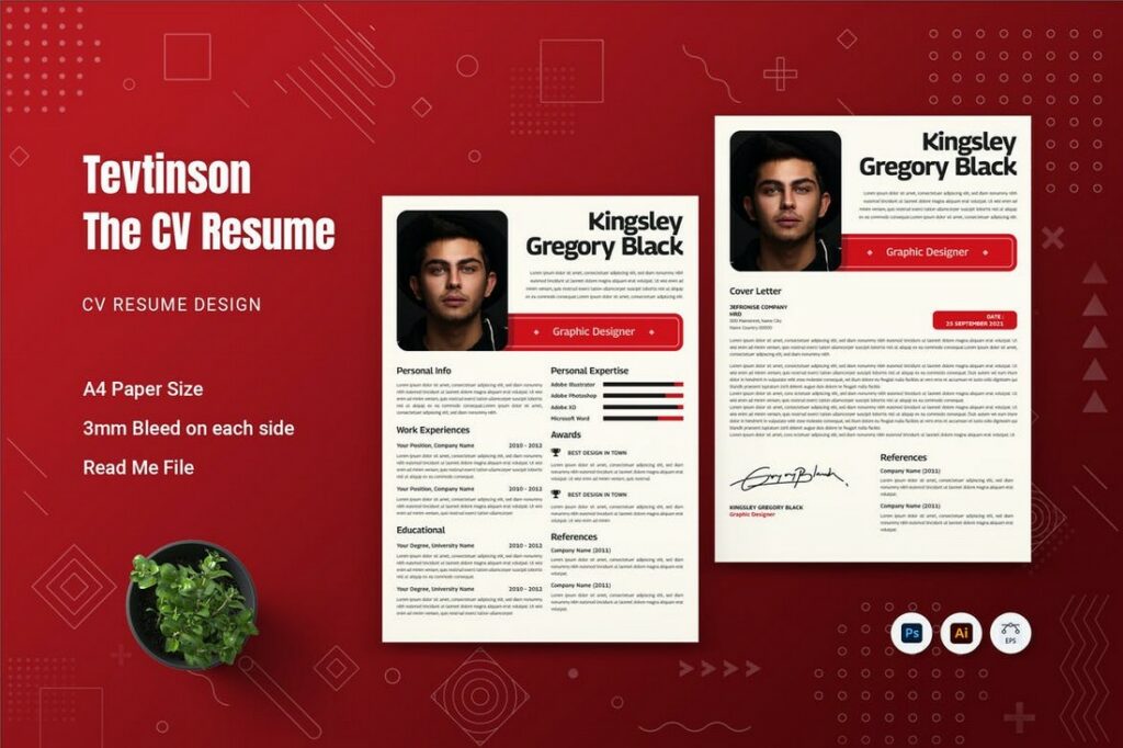 50+ Best CV & Resume Templates 2022  Design Shack