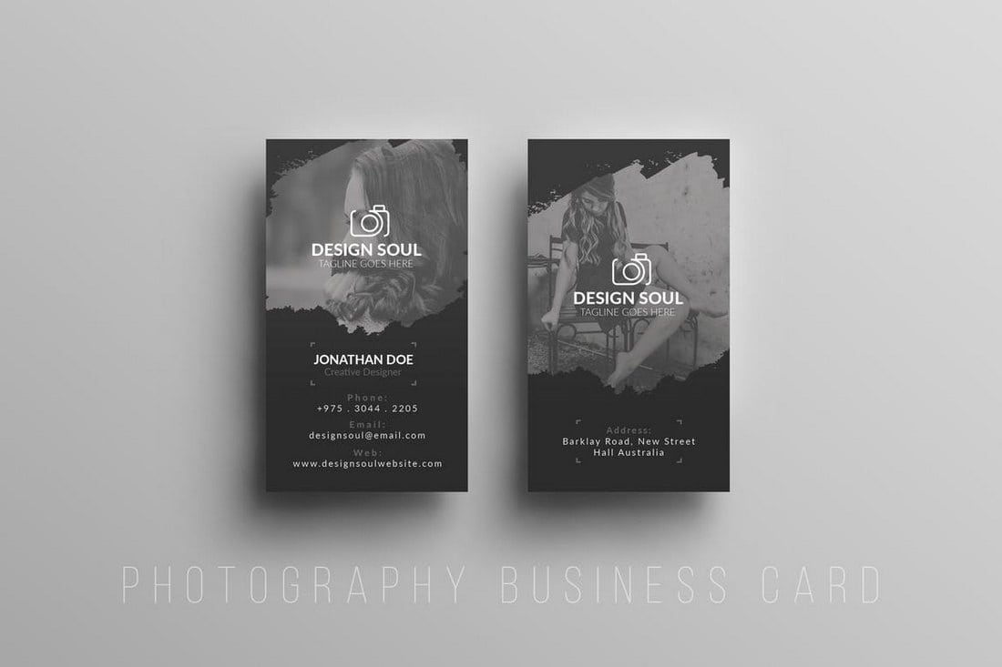 Photography Business Cards - Top 25 Photography Business Cards Examples From Around The Web : While we listed this card under creative, it could easily work for wedding photographers or newborn photographers.