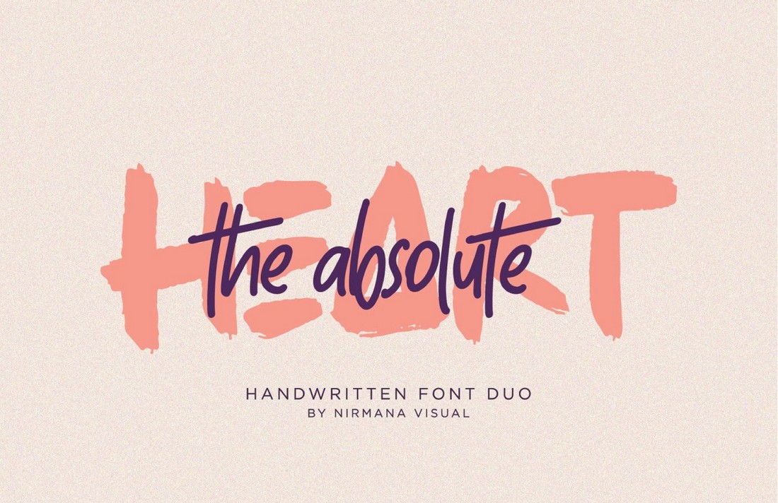 The Absolute - Free Handwritten Font Duo