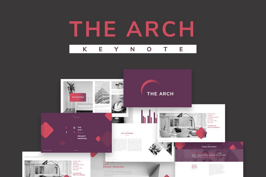 The-Arch-Keynote 25+ Modern, Premium Keynote Templates design tips 