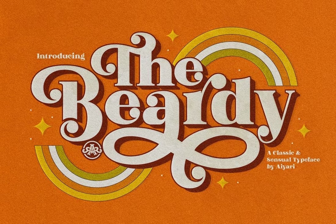 The Beardy - Classic 70s Font