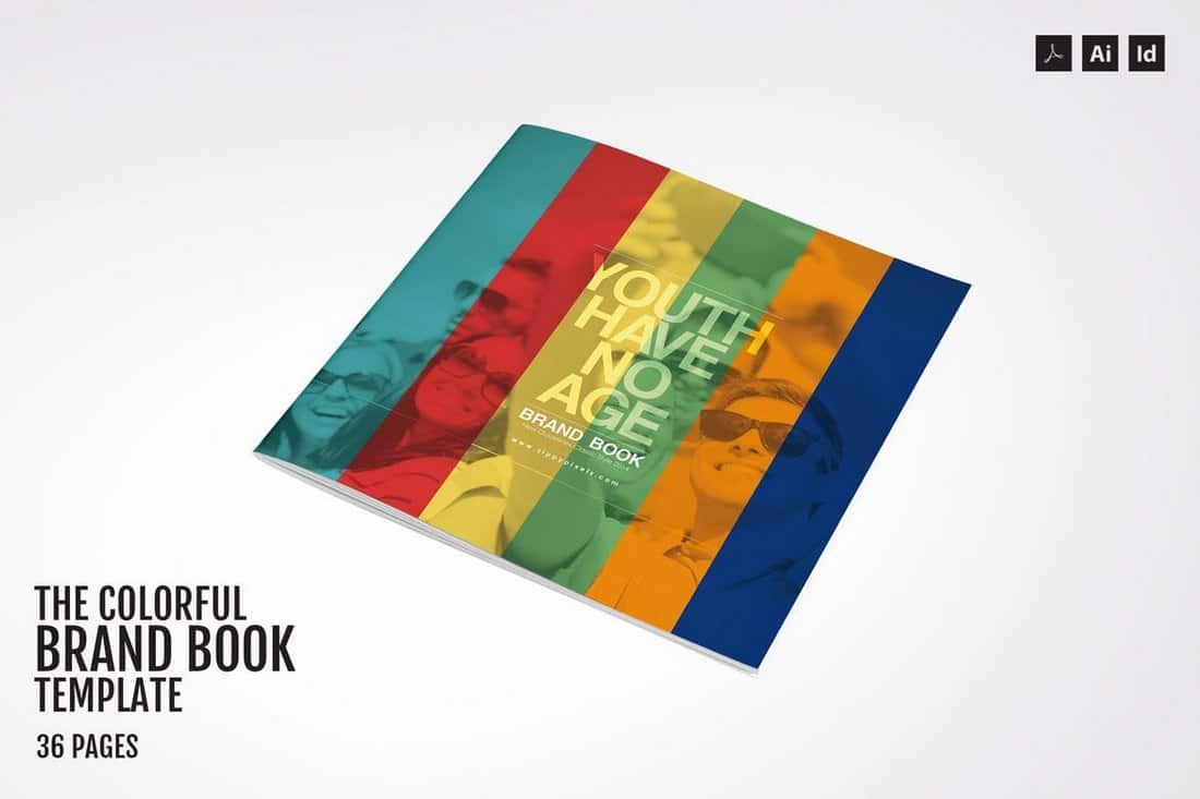 The Colourful – Templat Buku Merek