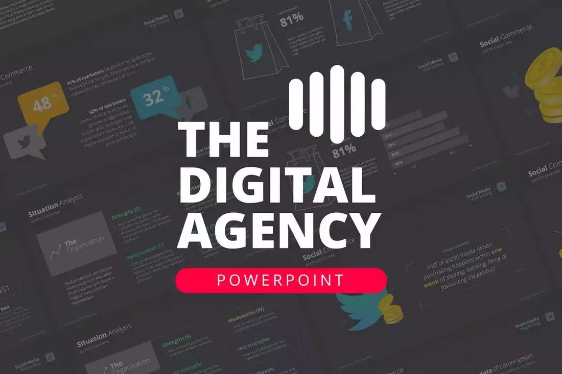 The Digital Agency PowerPoint Template | Design Shack