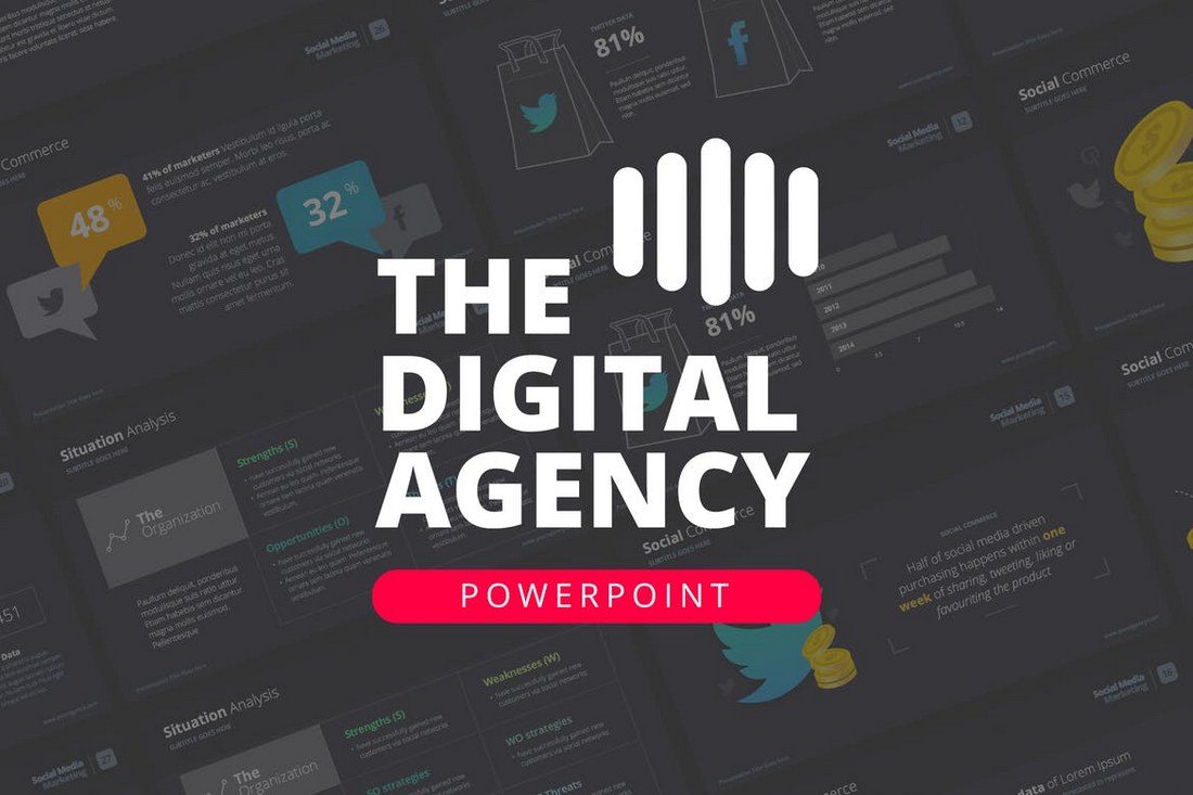 The-Digital-Agency-Powerpoint-Template 20+ Best PowerPoint Templates of 2018 design tips 