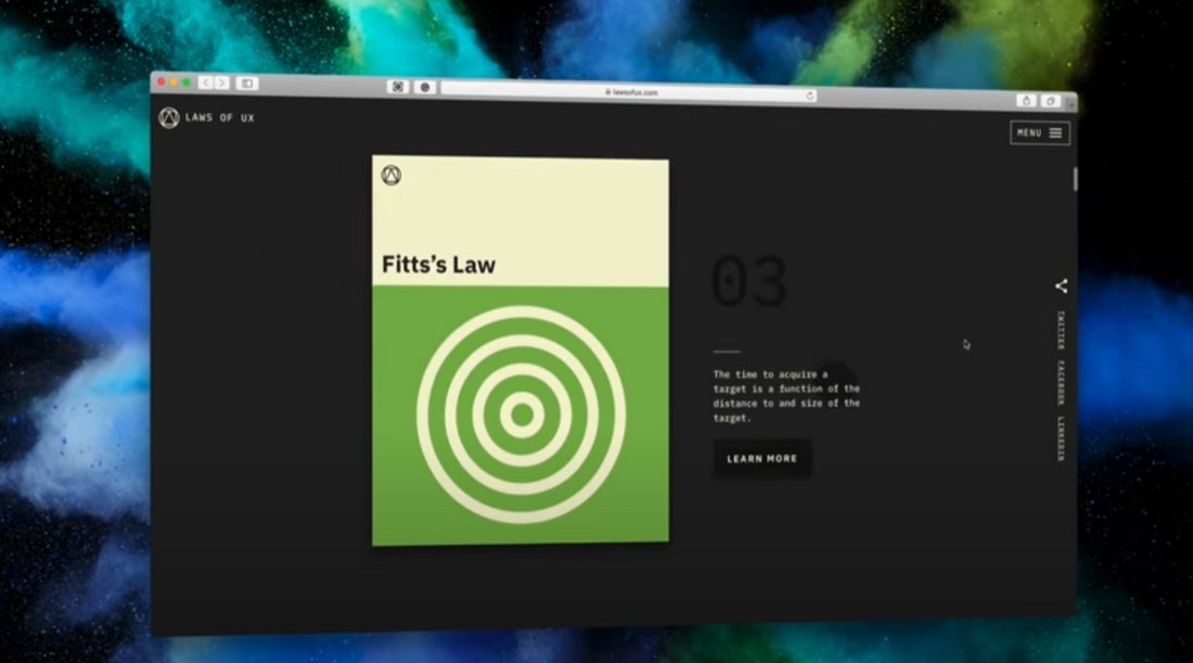 The Laws of UX - 19 Psychological Design Principles (Video)