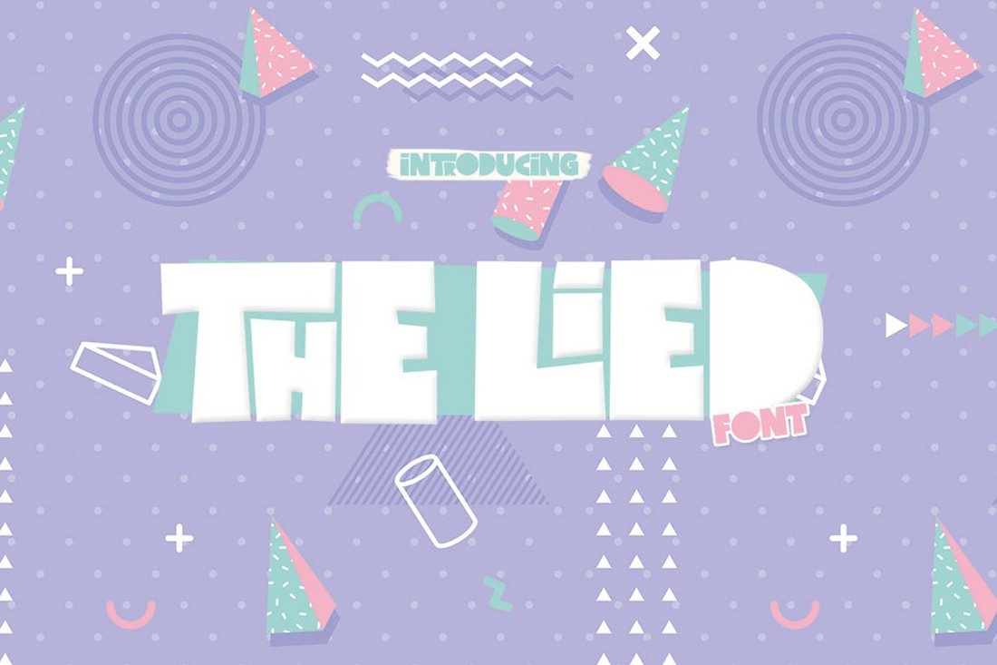 The Lied - Font Chunky Kreatif