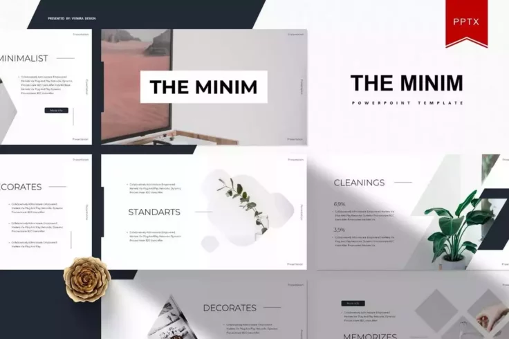 View Information about The Minim Presentation Template