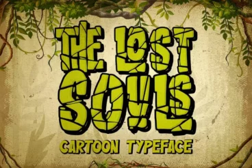 The Lost Souls Cartoon Display Font
