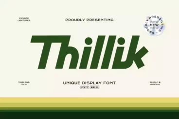 Thillik Corporate Font
