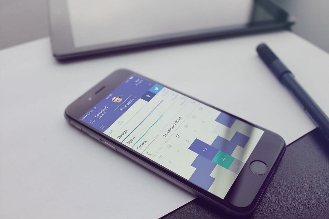 Thinkerr iPhone 6 Mockups