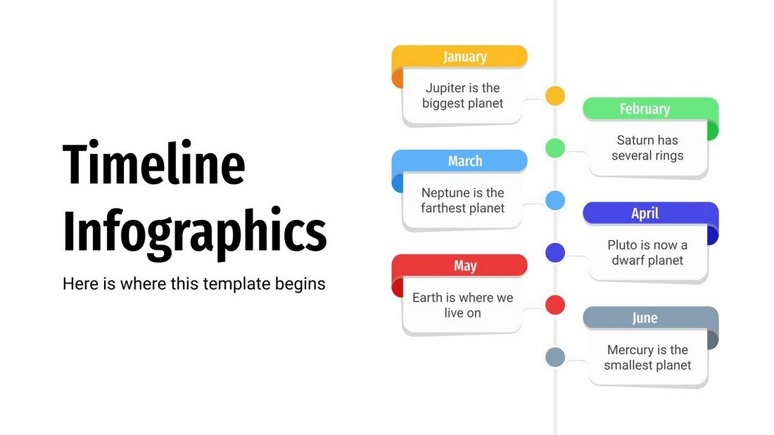 Timeline Infographics - Free Google Slides Template