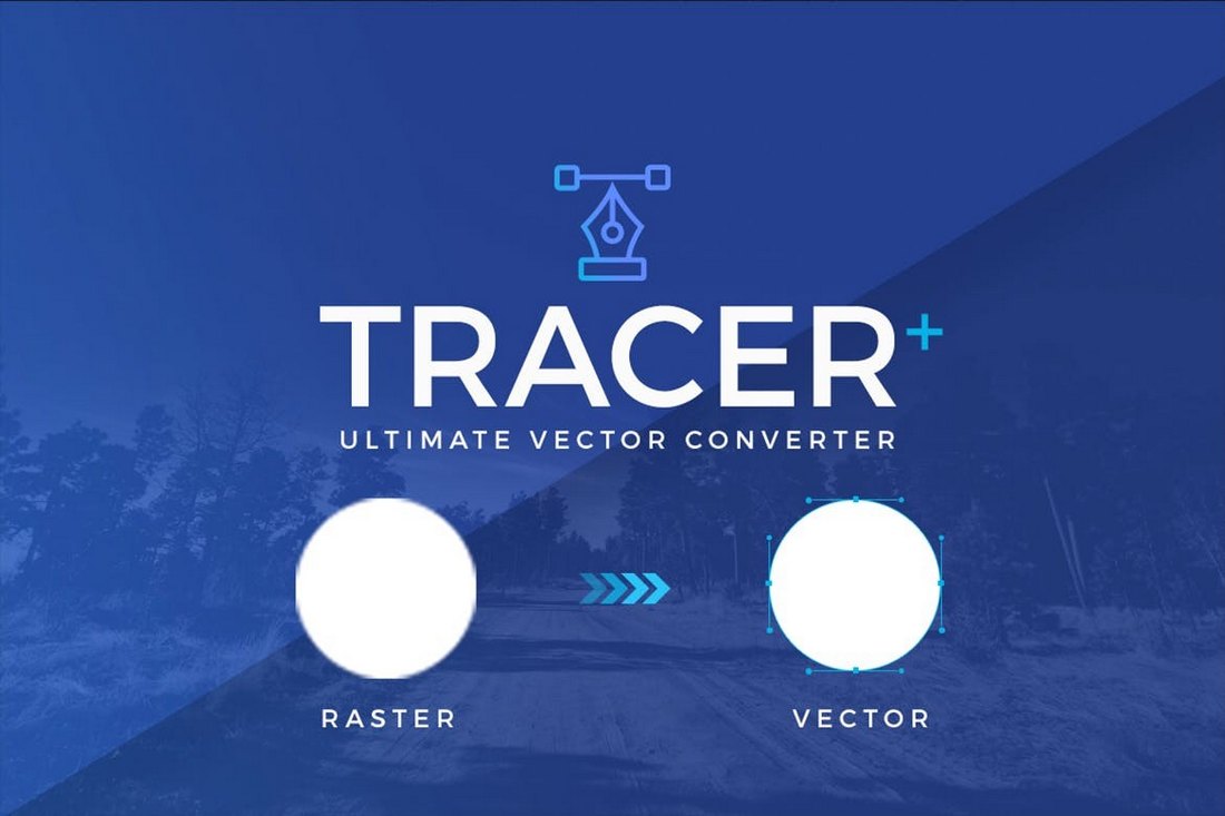 Tracer Plus - تصویر به وکتور