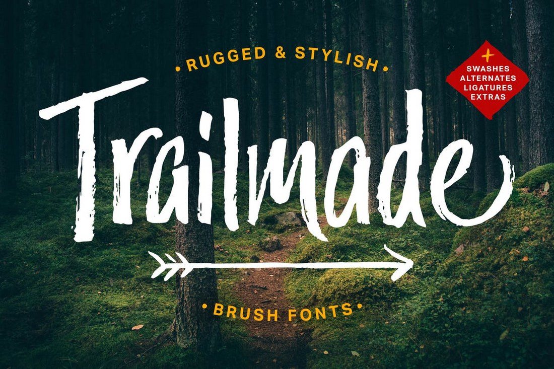 Trailmade-Font-Family 20+ Best Condensed & Narrow Fonts of 2018 design tips 