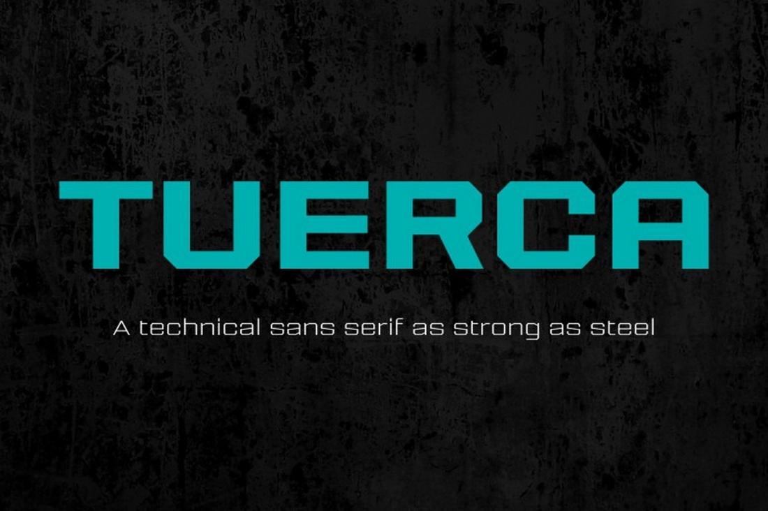 Tuerca - Free Small Caps Font