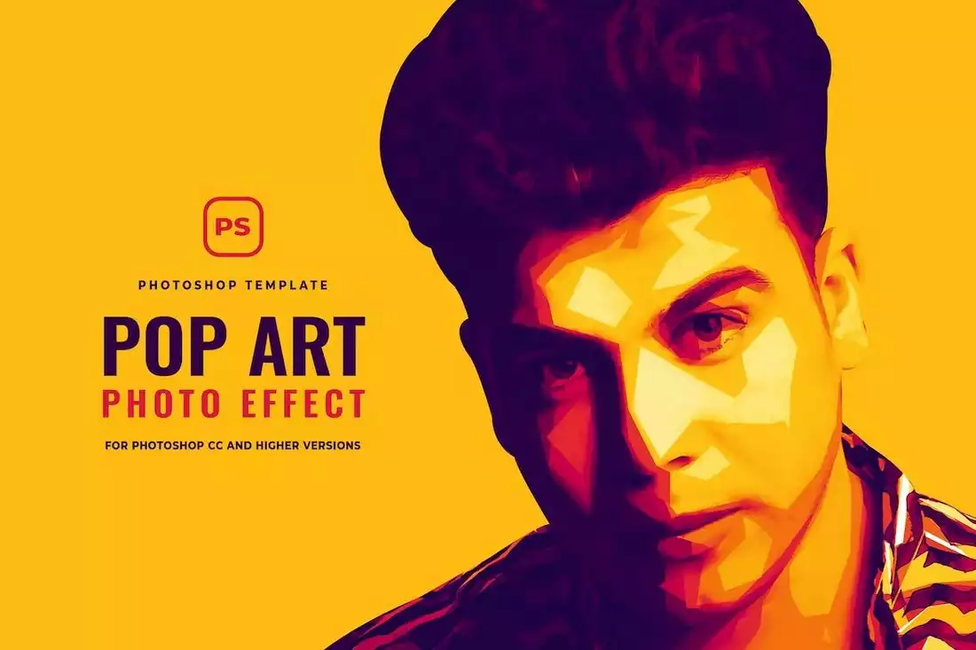 Turn Photo Into Pop Art PSD Template Design Shack