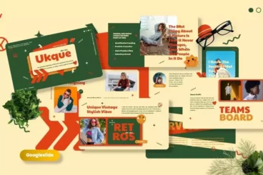 Ukque Vintage Brand Google Slides Template