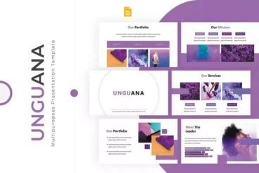 Unguana Colorful Google Slides Template