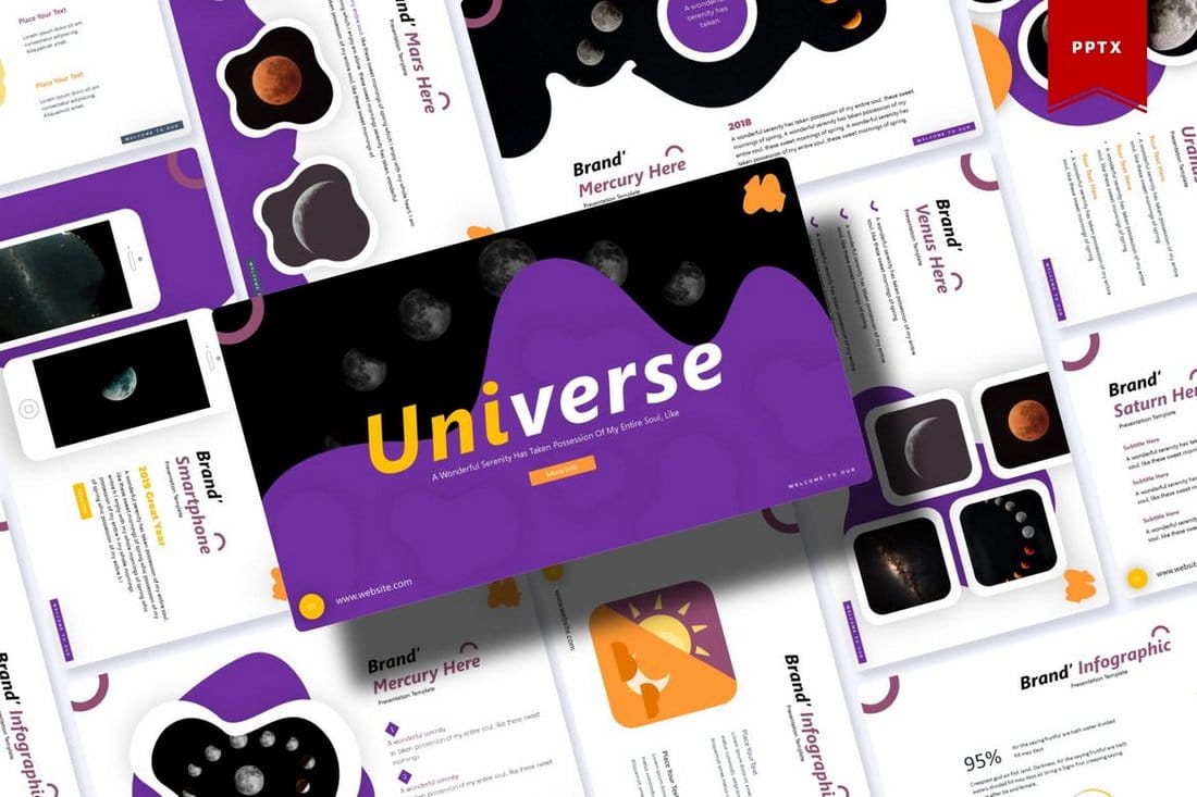 Universe-Powerpoint-Template 60+ Beautiful, Premium PowerPoint Presentation Templates design tips Inspiration|microsoft|powerpoint|presentation|template 