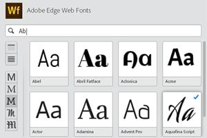 How to Use Adobe Edge Web Fonts on Your Site