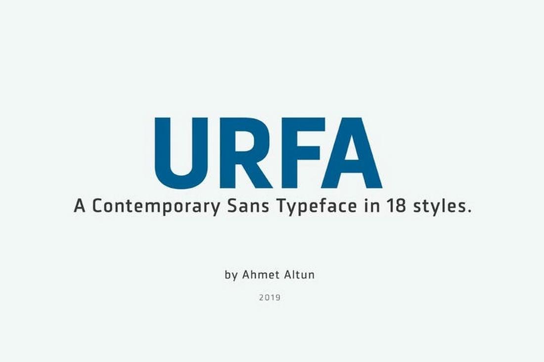 Urfa - Free Small Caps Font Family