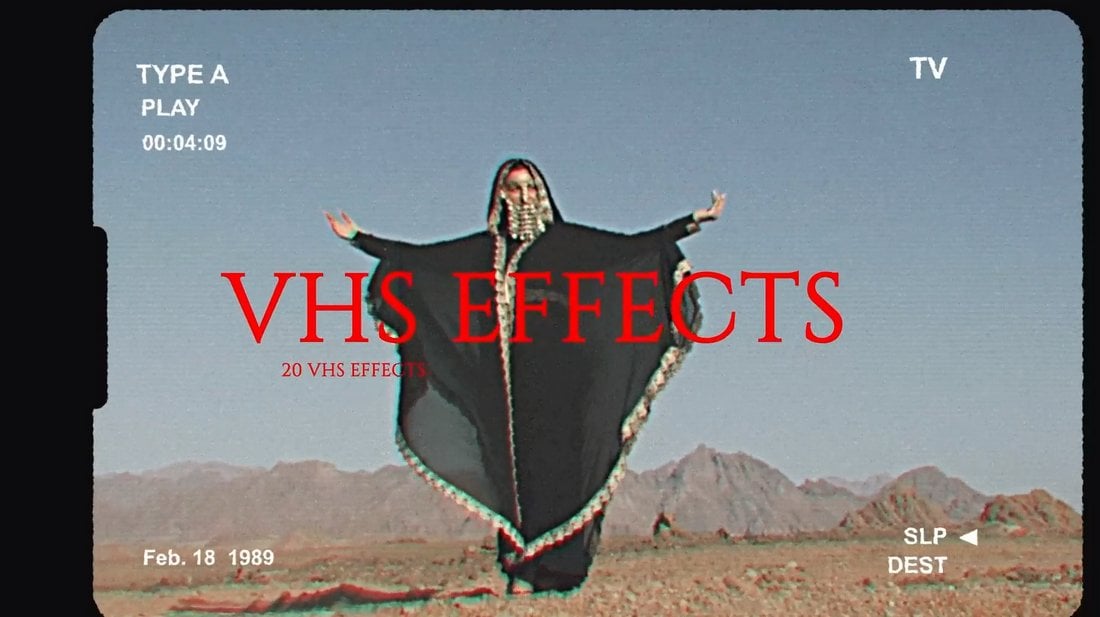 VHS Effects for DaVinci Resolve