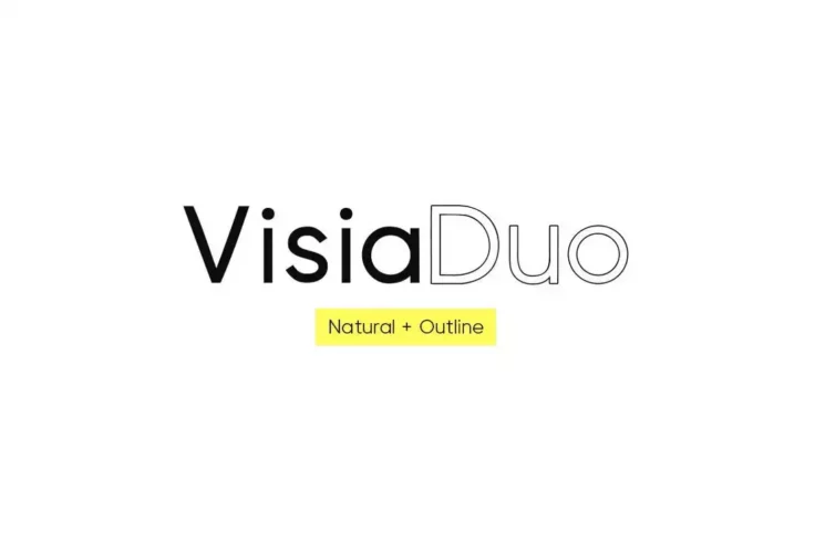 View Information about VISIA Duo Geometric Font