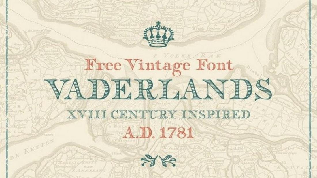Vaderlands - Free German Display Font