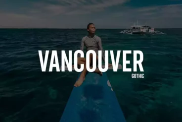 Vancouver Clean Title Font