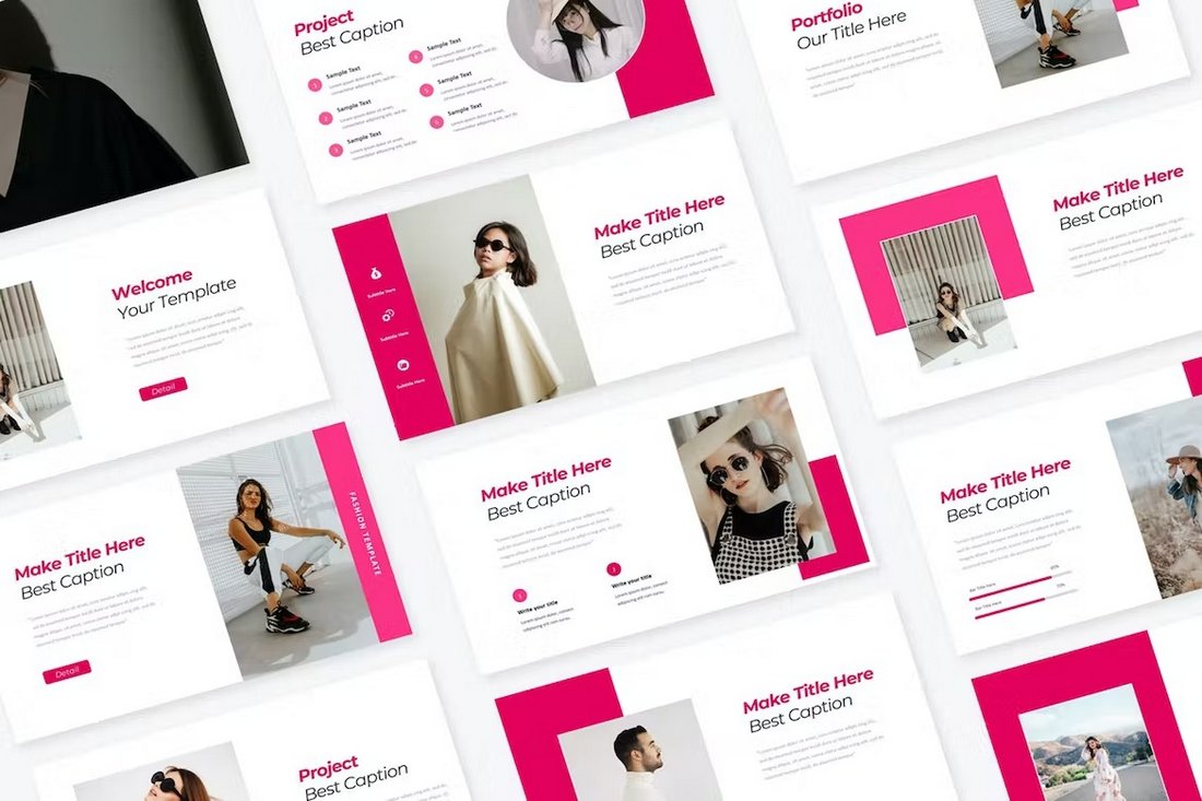 Vella Fashion PowerPoint Simple Presentation Template